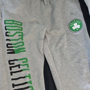 NBA Brand Boston Celtics Gray Sweatpants